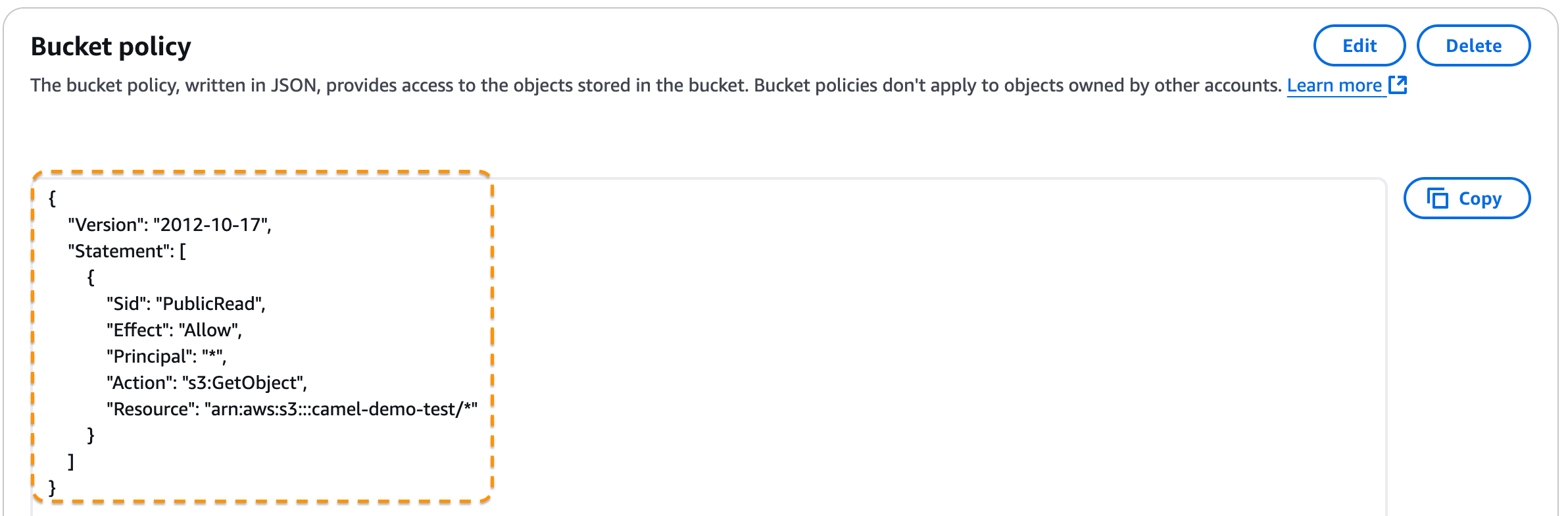 bucket-policy